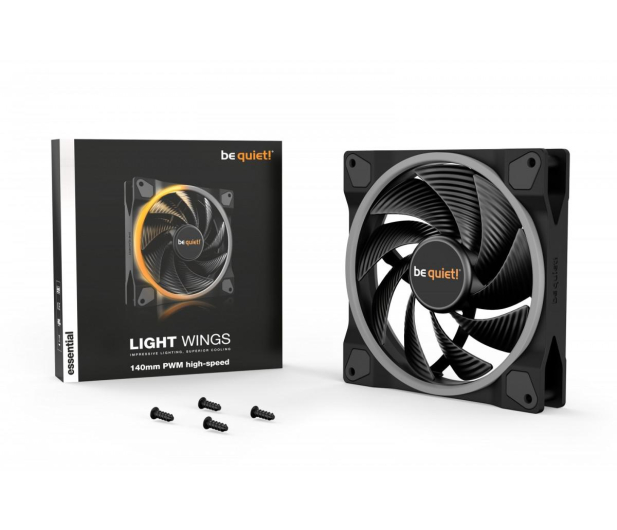 be quiet! Light Wings 140 PWM high-speed ARGB 140mm - 699450 - zdjęcie 4